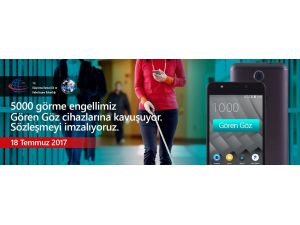Görme engellilere 5 bin gören göz cihazı dağıtılacak