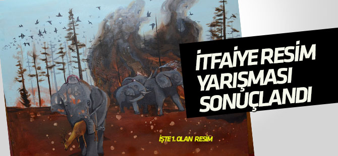 İtfaiye resim yarışması sonuçlandı
