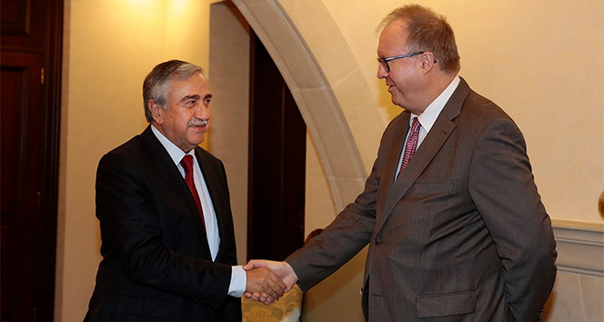 Akıncı, ABD’li ve Alman Büyükelçileri kabul etti