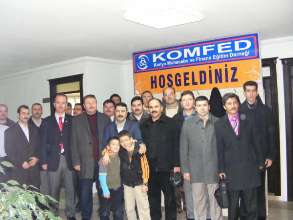 KASEMDER, KOMFED’i ziyaret etti