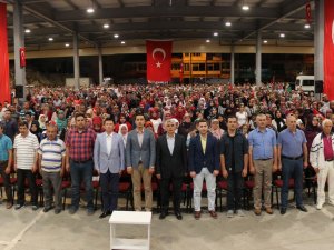 Bozkır'da anma programı