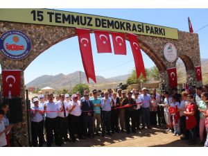 Helkıs Dağı'nın eteğinde "15 Temmuz Demokrasi Parkı"