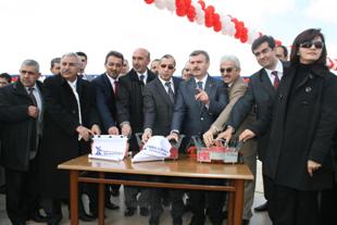 Akşehir sitelerinin temeli atıldı