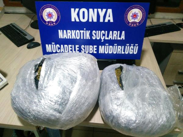 Konya'da uyuşturucu operasyonu
