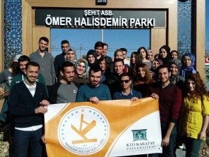 KTO'lu öğrencilerin projesine destek