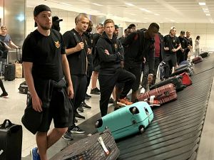 Galatasaray'ın rakibi Östersunds, İstanbul'a geldi