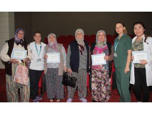 Beypazarı'nda diyabet hastalarına sertifika töreni