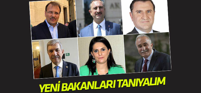 Yeni bakanların özgeçmişleri