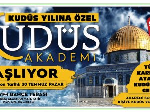 Kudüs Akademi başlıyor