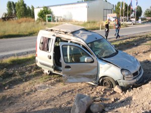 Konya'da cenaze dönüşü kaza