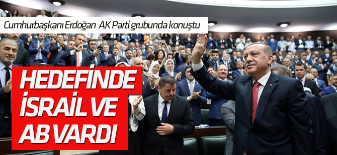 Cumhurbaşkanı Erdoğan AK Parti TBMM Grup Toplantısında konuştu