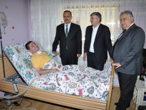 Canbolat, Akyürek ve Şeker’den Savsar’a ziyaret