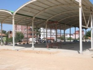 Beyşehir'de semt pazarı çalışmaları