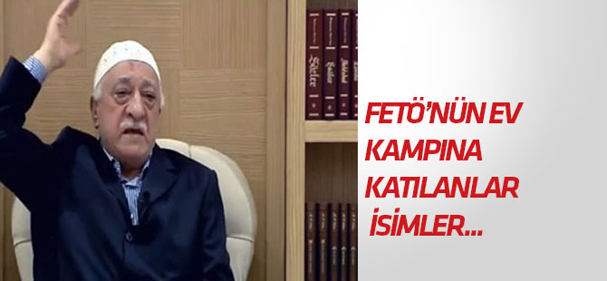 "Ev kampı"nda FETÖ'nün stratejisini anlatmışlar