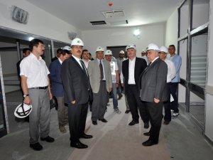 NEÜ Meram Tıp Fakültesi inşaatının yüzde 85'i tamamlandı