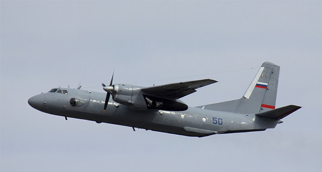 AN-26 deneme uçuşu sırasında düştü