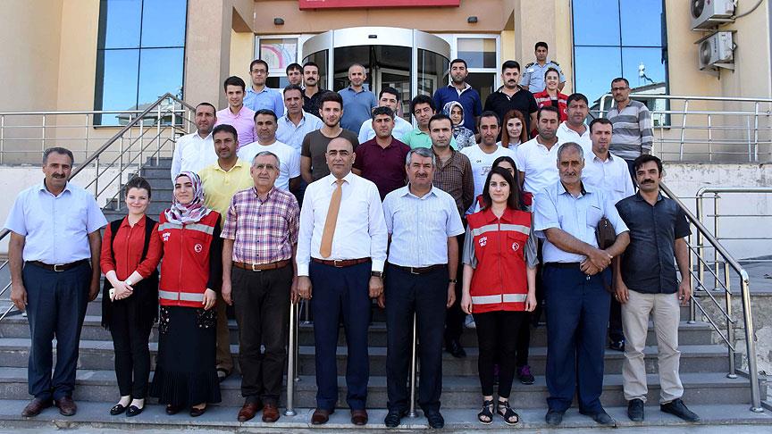 Hizmetli olarak girdiği kuruma müdür oldu