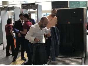 Galatasaray kafilesi Avusturya'ya gitti