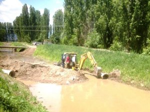 Seydişehir’e sulama göleti çalışmaları