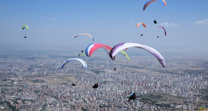 Ali Dağı Kupası’nın 2. gününde 96 kilometrelik uçuş yapıldı