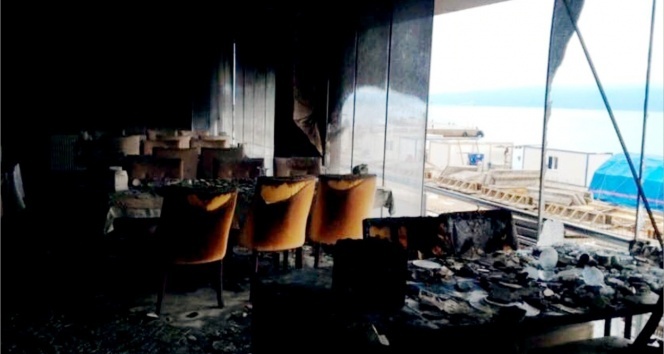 Balık lokantası küle döndü