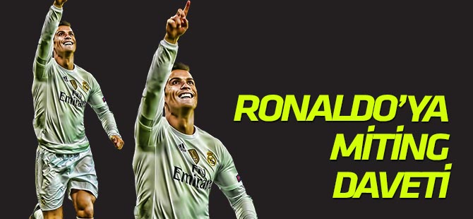Saadet Partisinden Ronaldo'ya davet mektubu