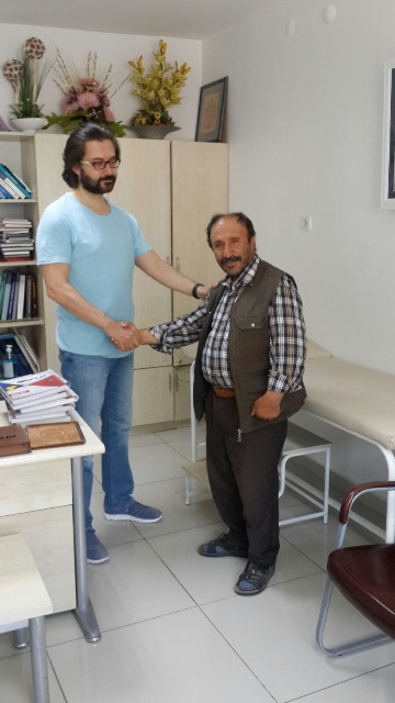 Çıkan kola 15 ay sonra tedavi