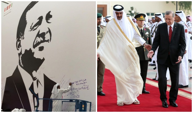 Katarlıların Erdoğan'a büyük sevgisi! / VİDEO