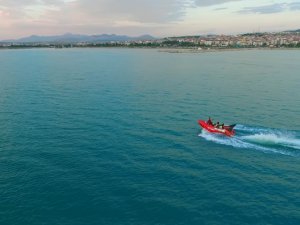 Beyşehir Gölü’nde jetboat heyecanı