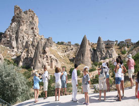Türkiye'de turist sayısı arttı!