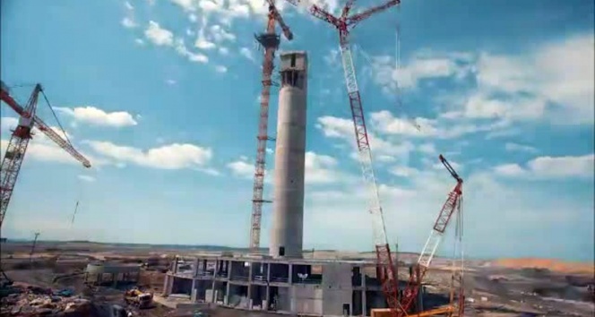 3. Havalimanı'nda uçakların inişlerini kontrol eden kulenin yapımı bitti