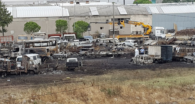 Otopark yangınında bilanço netleşiyor