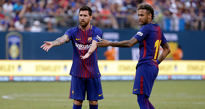 Messi'den Neymar'a veda
