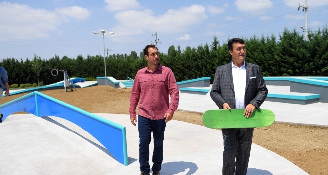 Türkiye’nin ilk olimpik kaykay pisti açılıyor