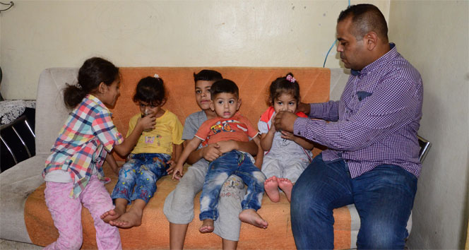 5 çocukla tek göz odada yaşam mücadelesi