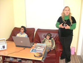 Engelli öğrenciler müzikle tedavi oluyor