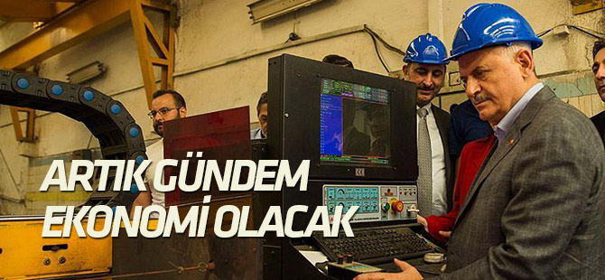 Başbakan Yıldırım: Artık gündem ekonomiye kayacak