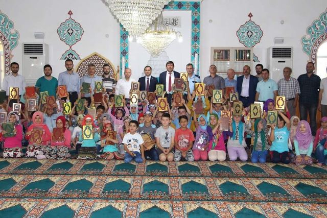 Abbasoğlu'ndan Kur'an kursiyerlerine ziyaret