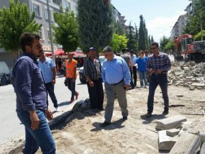 Başkan Özgüven çalışmaları inceledi