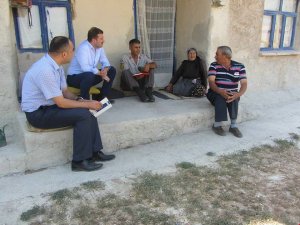 Yunak Kaymakamı Fatih Cıdıroğlu sorunları yerinde tespit etti