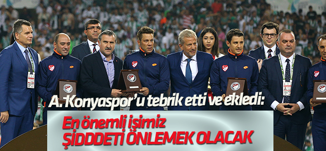 Bakan Bak: En önemli işimiz şiddeti önlemek olacak