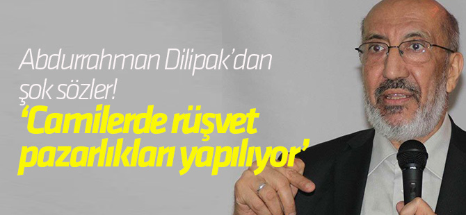 "Namaz da kılıyorlar, hacca da gidiyorlar... Camide rüşvet pazarlığı yapıyor bu ahlaksızlar!"