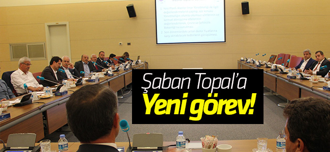 Tobb'da Şaban Topal'a Yeni Görev
