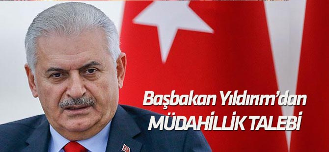 Başbakan Yıldırım'dan, Akıncı Üssü davasına müdahillik talebi