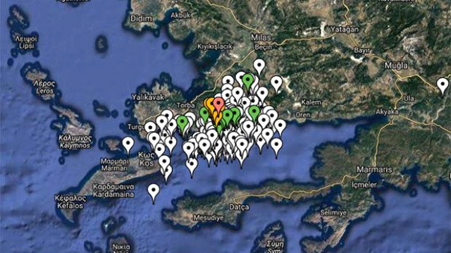 Son Dakika! Bodrum 5,3 ile Yine Sallandı!