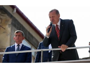Cumhurbaşkanı ve AK Parti Genel Başkanı Erdoğan Trabzon'da