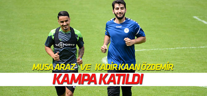 Musa Araz ve  Kadir Kaan Özdemir  Avusturya kampına katıldı