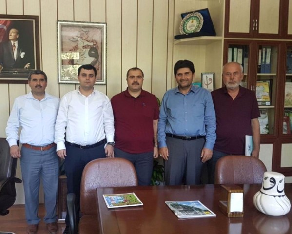 Derbent Heyetinden Büyükşehir Belediyesine Teşekkür Ziyareti