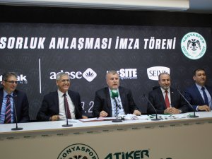 İttifak Holding'le Konyaspor arasında  sponsorluk anlaşması