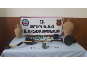 Kütahya'da tarihi eser operasyonu